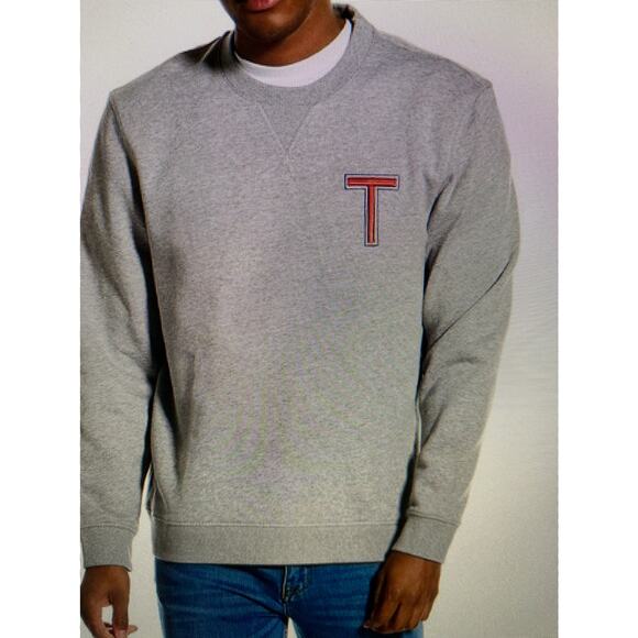 NWT ted baker size 4 varsity sweatshirt gray